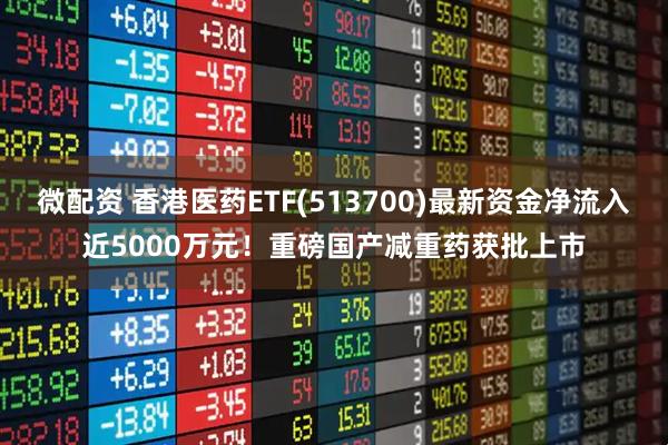 微配资 香港医药ETF(513700)最新资金净流入近5000万元！重磅国产减重药获批上市