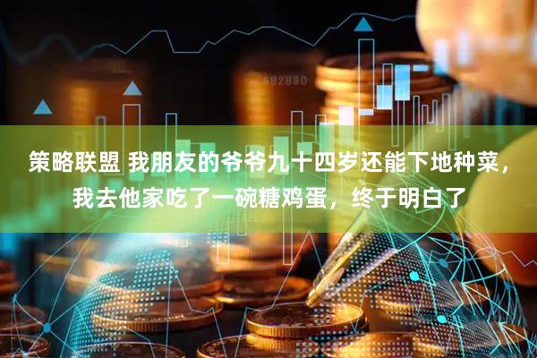 策略联盟 我朋友的爷爷九十四岁还能下地种菜，我去他家吃了一碗糖鸡蛋，终于明白了